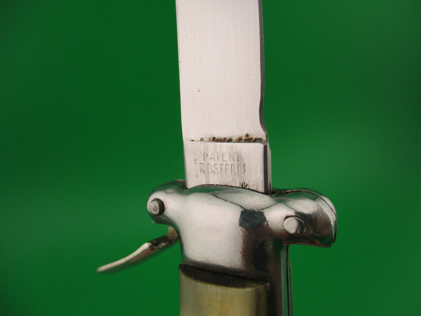 IRN Ich Rostenie PATENT ROSTFREI 21cm Italian Trapdoor vintage 1960s switchblade