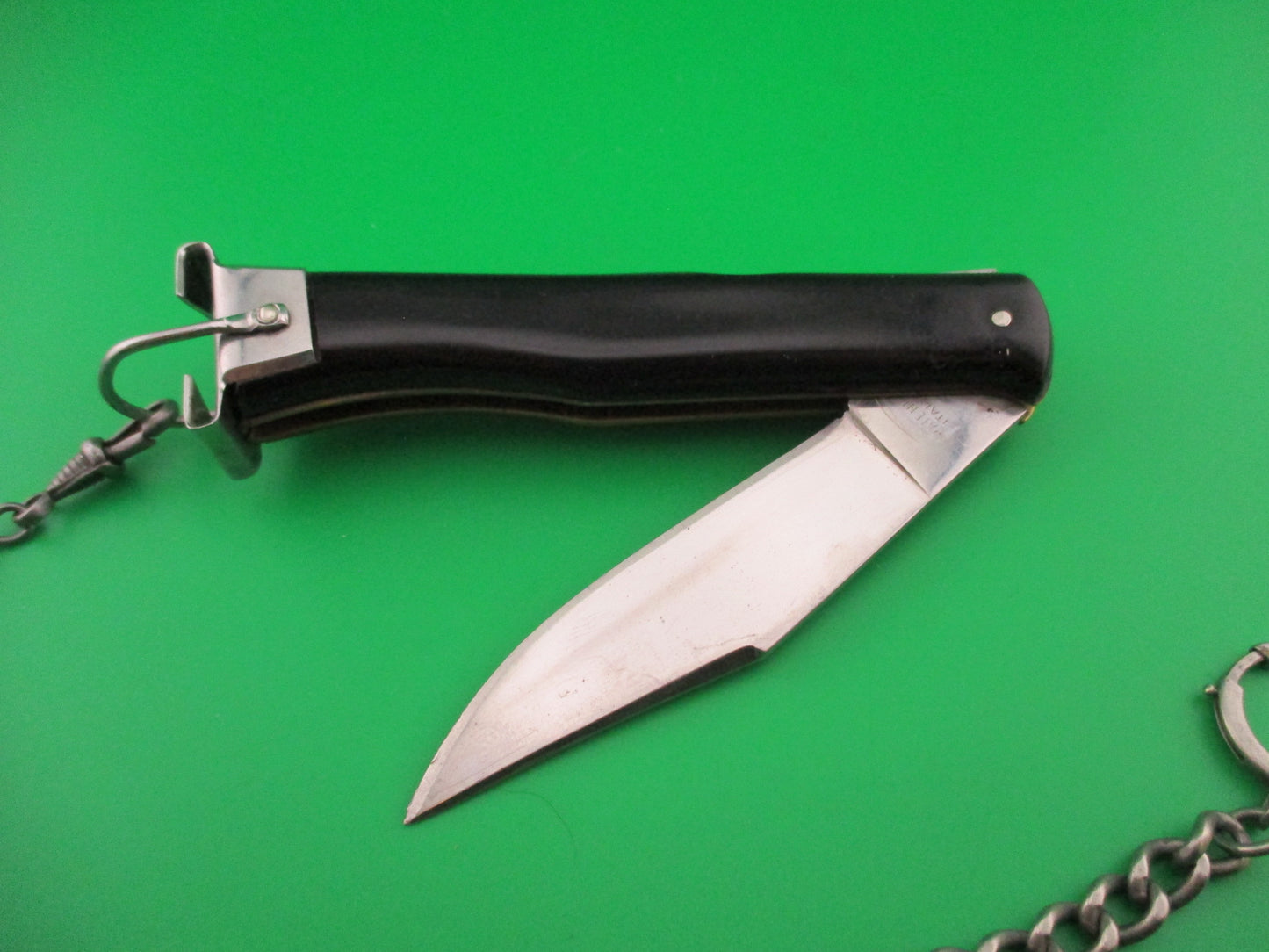 VIRGINIA INOX 20cm Vintage Italian Shell Puller PATENT automatic knife