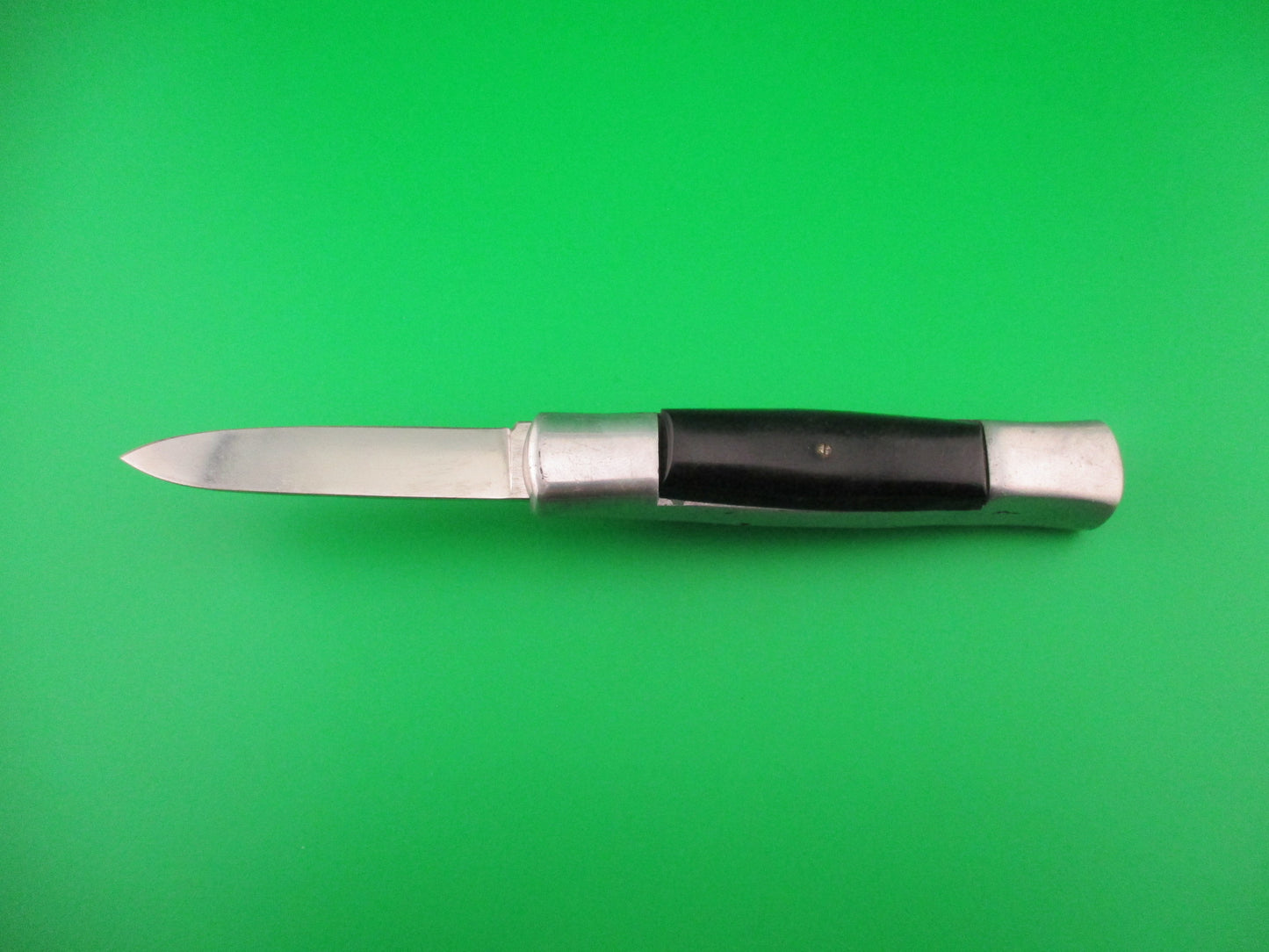 Spanish Lightning 18cm OTF DA Black & aluminum vintage automatic knife