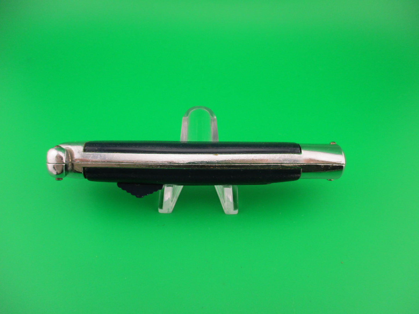 STAINLESS STEEL 21cm RARE Blue Super Automatic OTF DA vintage switchblade knife