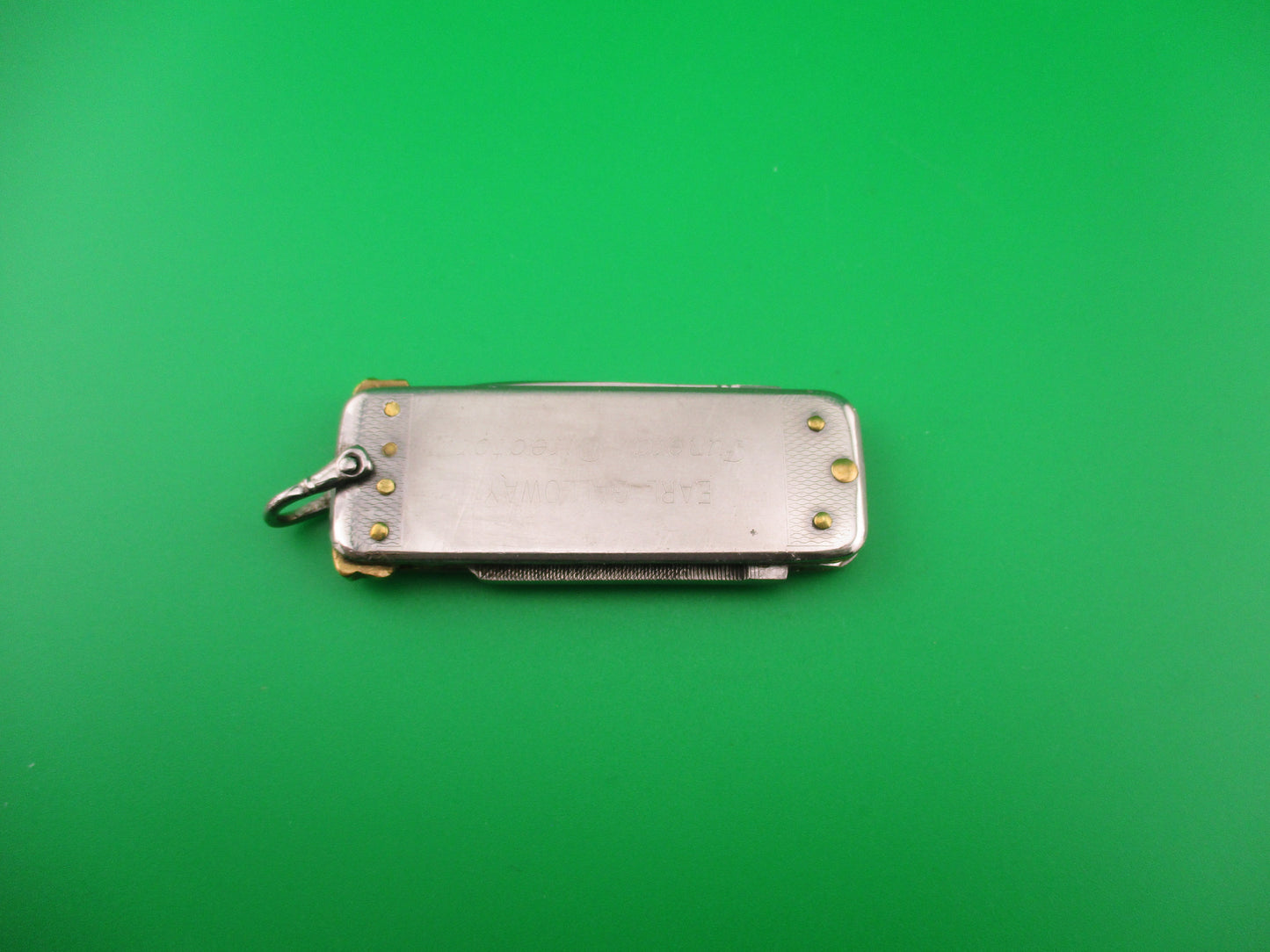 BROCHNOHF SOLINGEN 10cm German Lobster 2 blade coil spring automatic knife