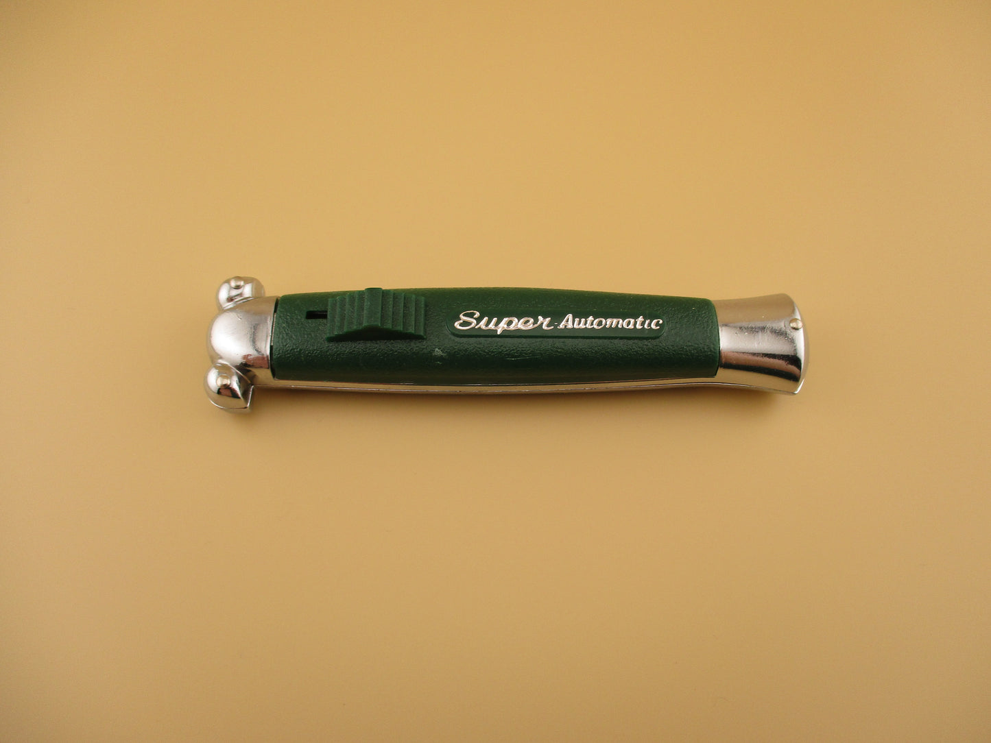 STAINLESS STEEL 21cm Super Automatic OTF DA Rare GREEN automatic knife