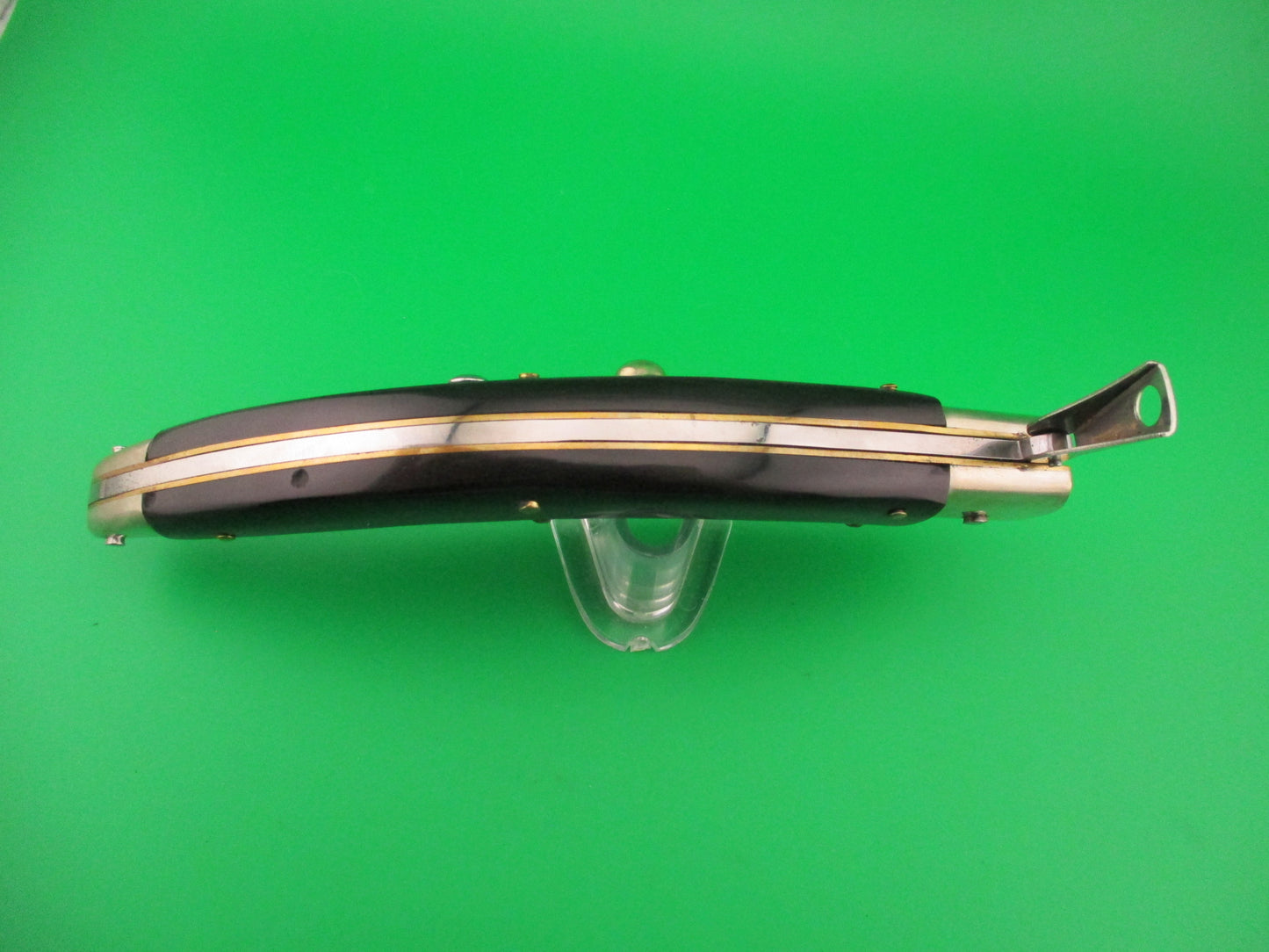 AGA CAMPOLIN ITALY 30cm Italian Horn Catalana Fulcrum automatic knife