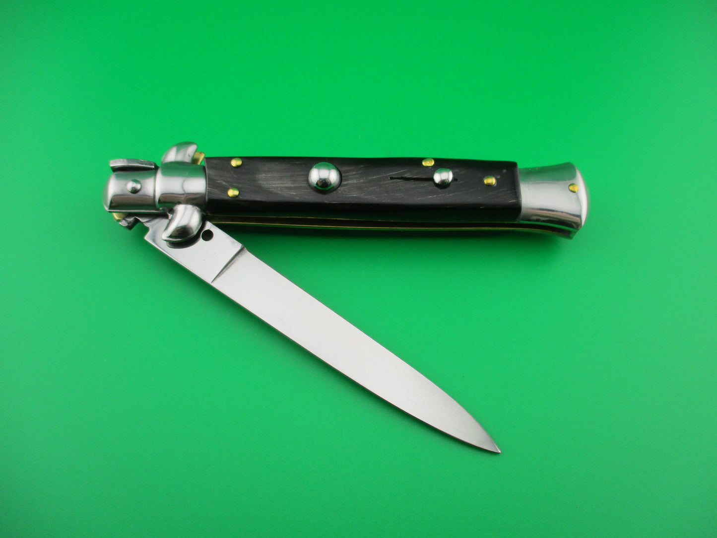 z MADE ITALY LaVespa 23cm Italian Stiletto Swivel bolster vintage switchblade knife