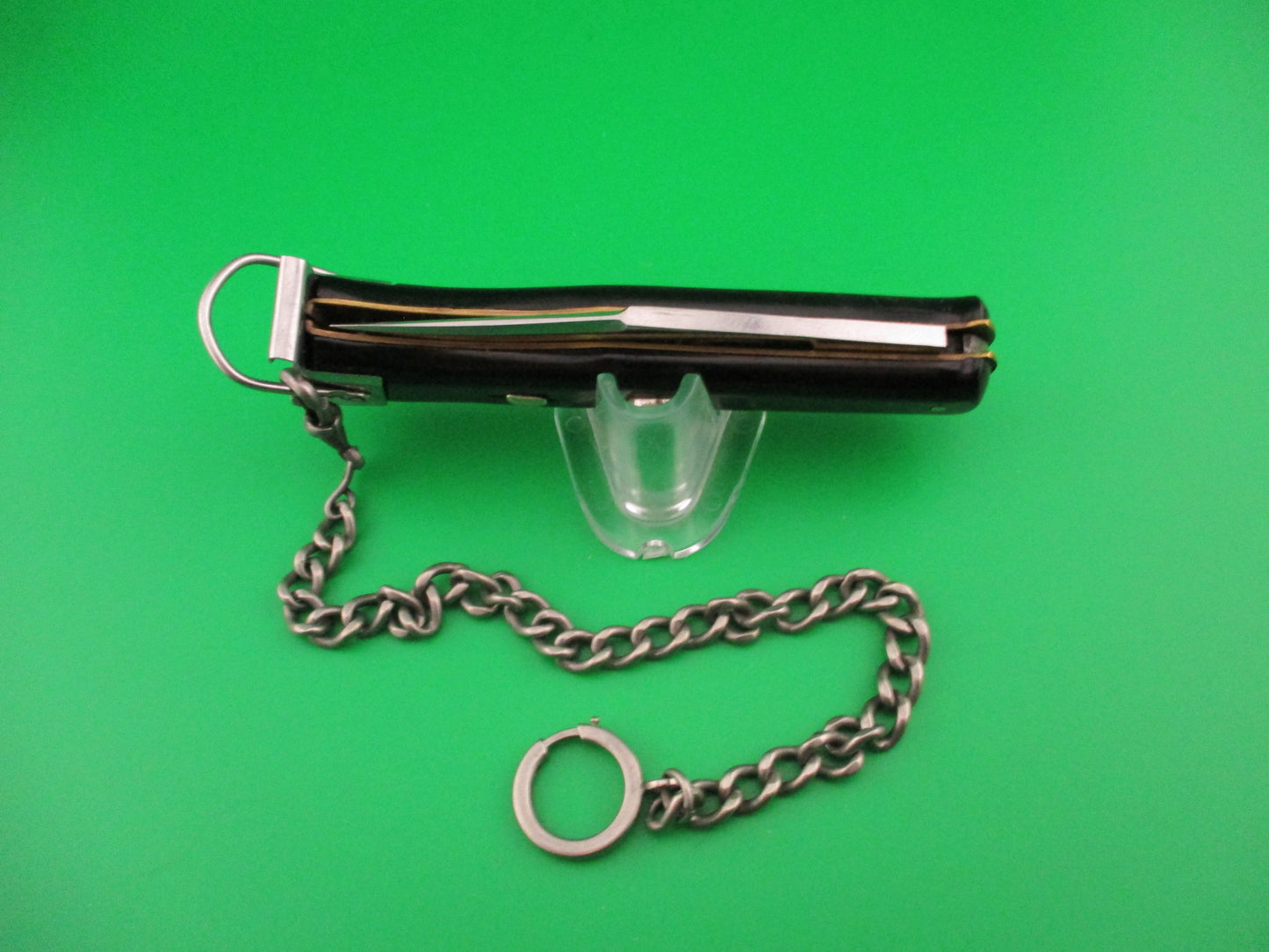 VIRGINIA INOX 20cm Vintage Italian Shell Puller PATENT automatic knife