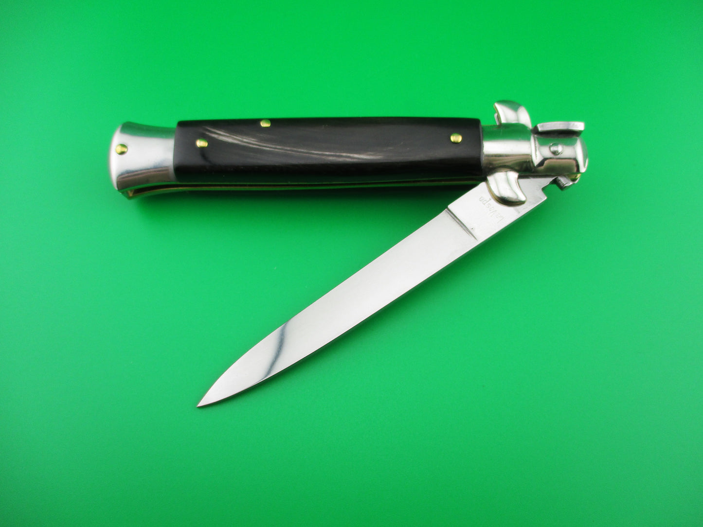 z MADE ITALY LaVespa 23cm Italian Stiletto Swivel bolster vintage switchblade knife