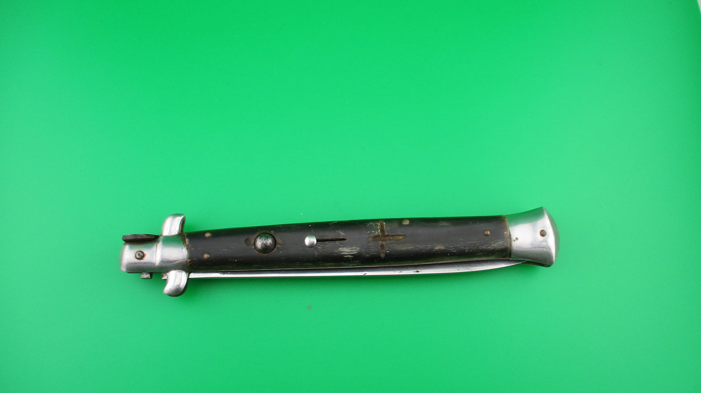 MP INOX 33cm Italian Stiletto Swivel bolster automatic knife