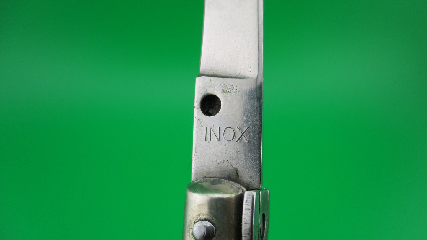 INOX 16cm Italian Transitional Stiletto Imitation stag vintage automatic knife