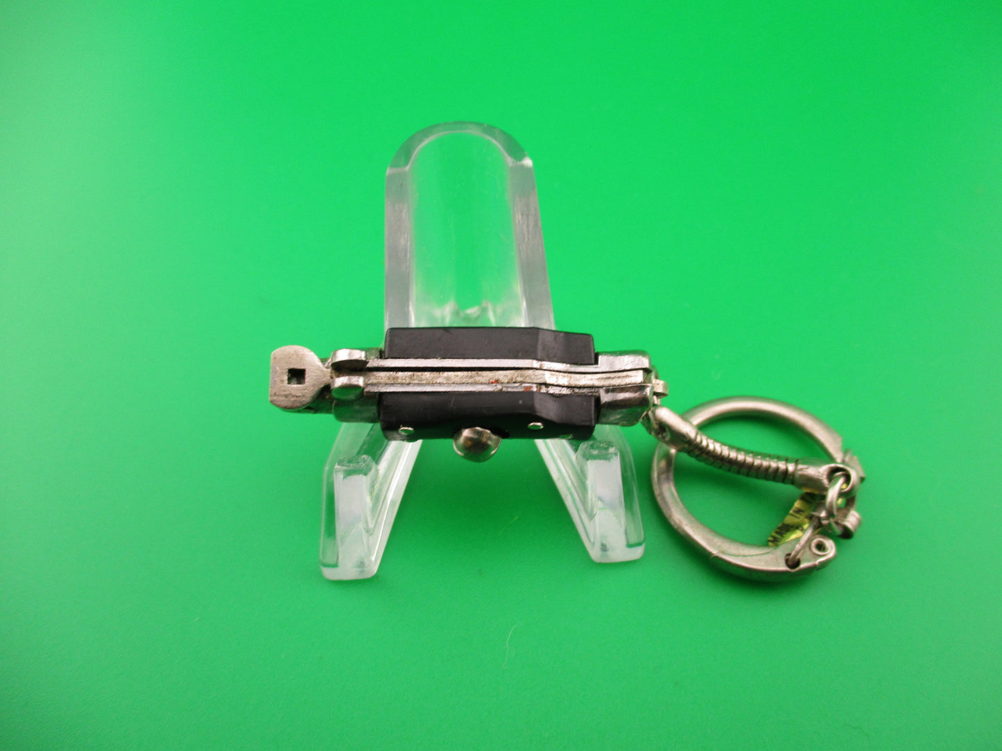 Sterile 7cm Italian style stiletto Keychain automatic knives