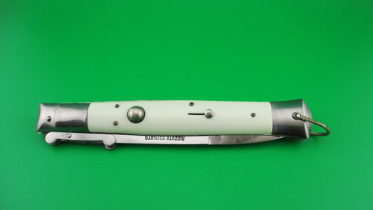 z Rizzuto Estileto Milano 27cm Japanese Swing guard White vintage automatic knife