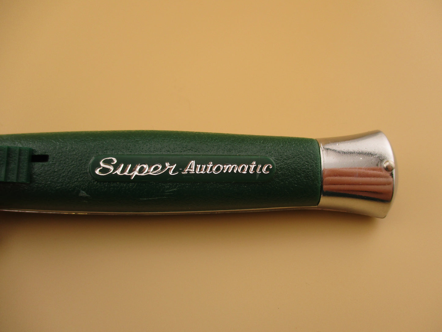 STAINLESS STEEL 21cm Super Automatic OTF DA Rare GREEN automatic knife