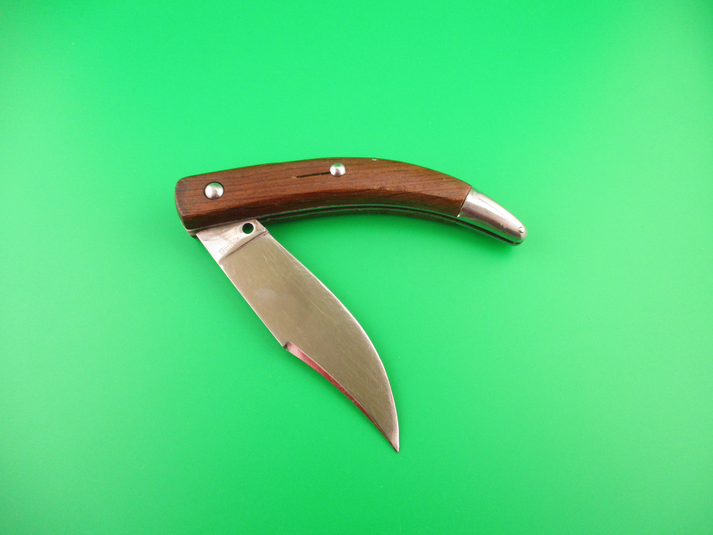 ROSTFREI 22cm Italian Catalana Wood handled vintage automatic knife