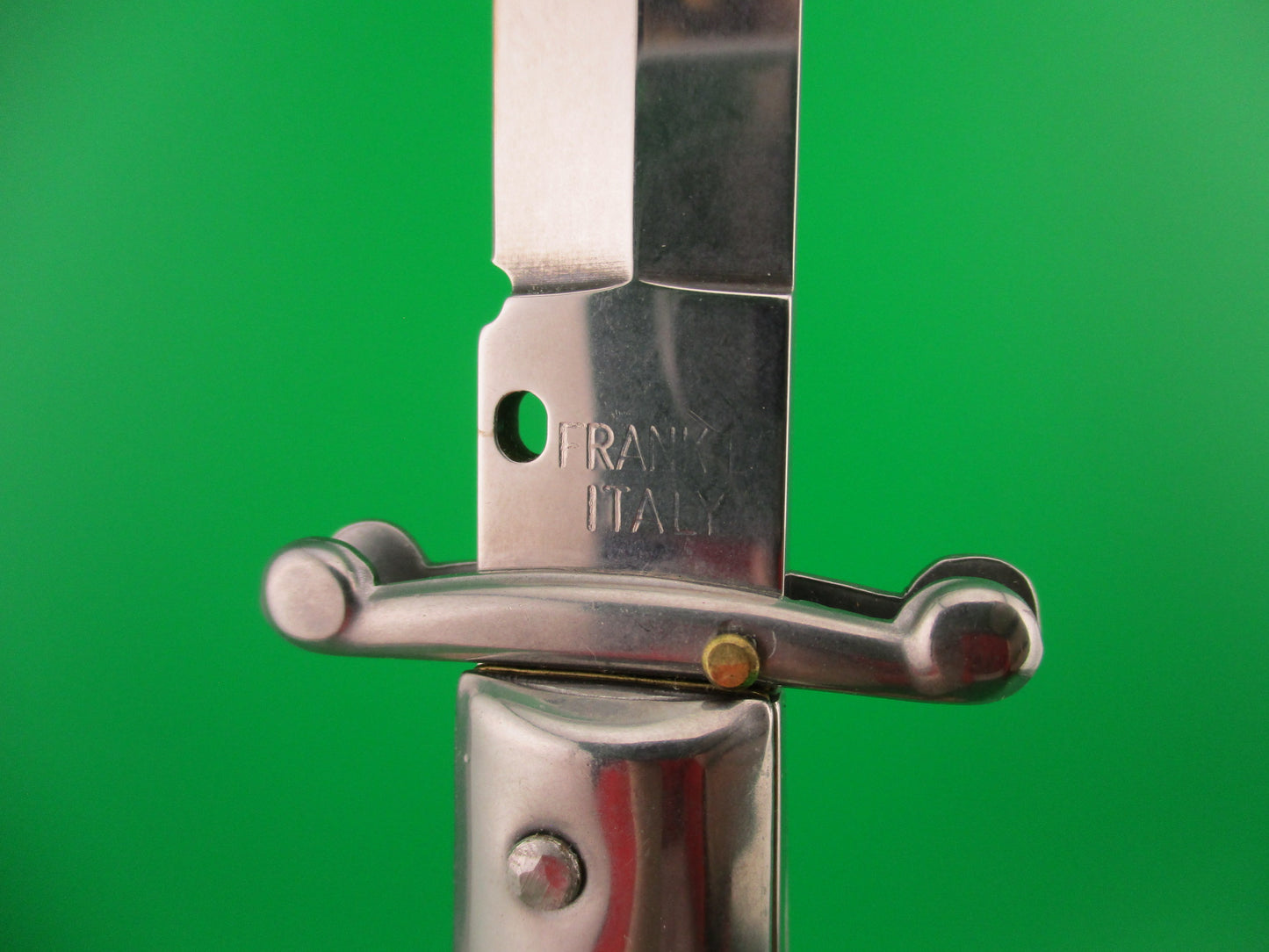 FRANK B ITALY 28cm Italian Swing Guard Dagger Pearlex automatic knife