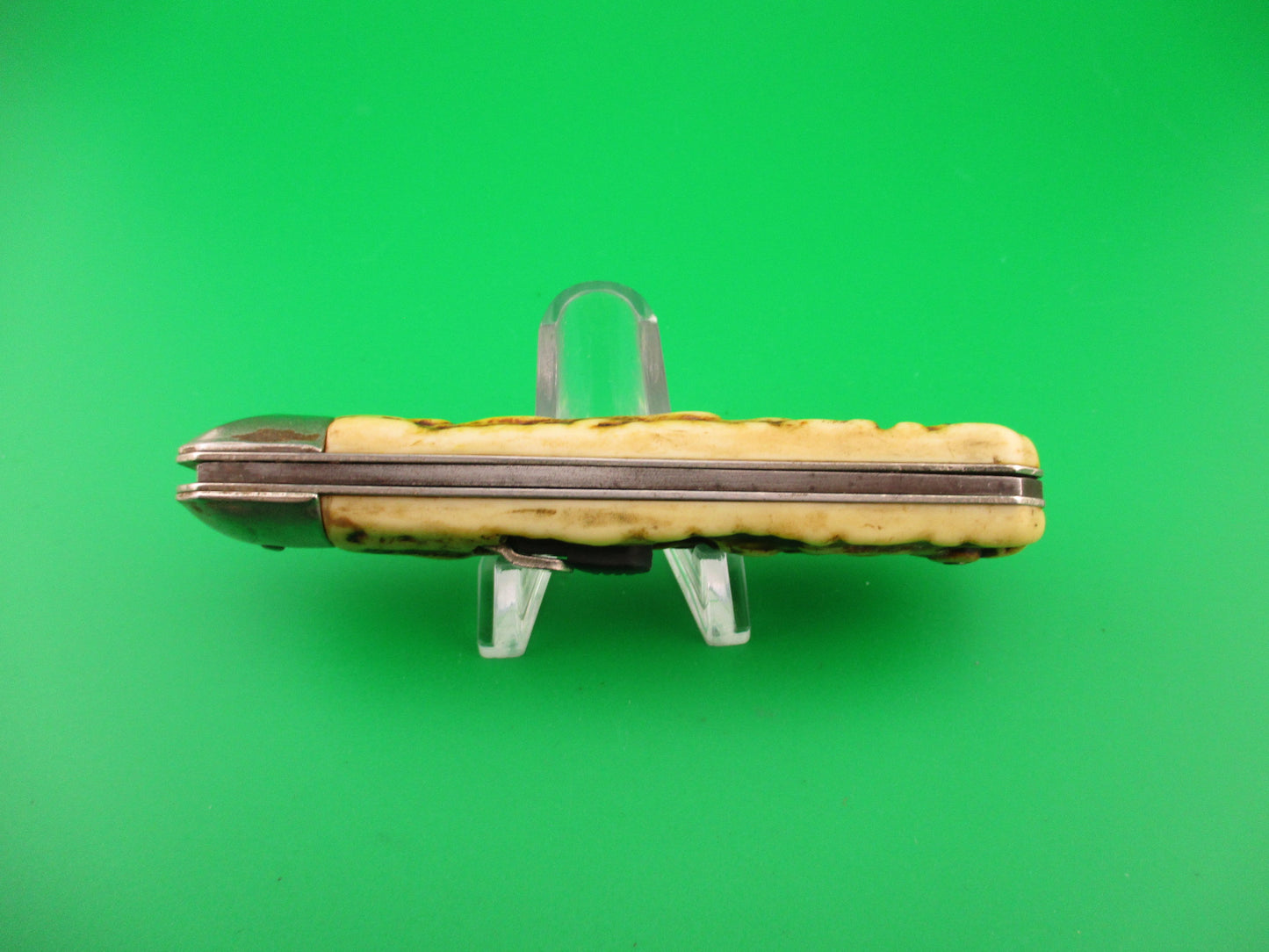 SOLINGEN GERMANY ROSTFREI 18cm German Imitation Stag automatic knife