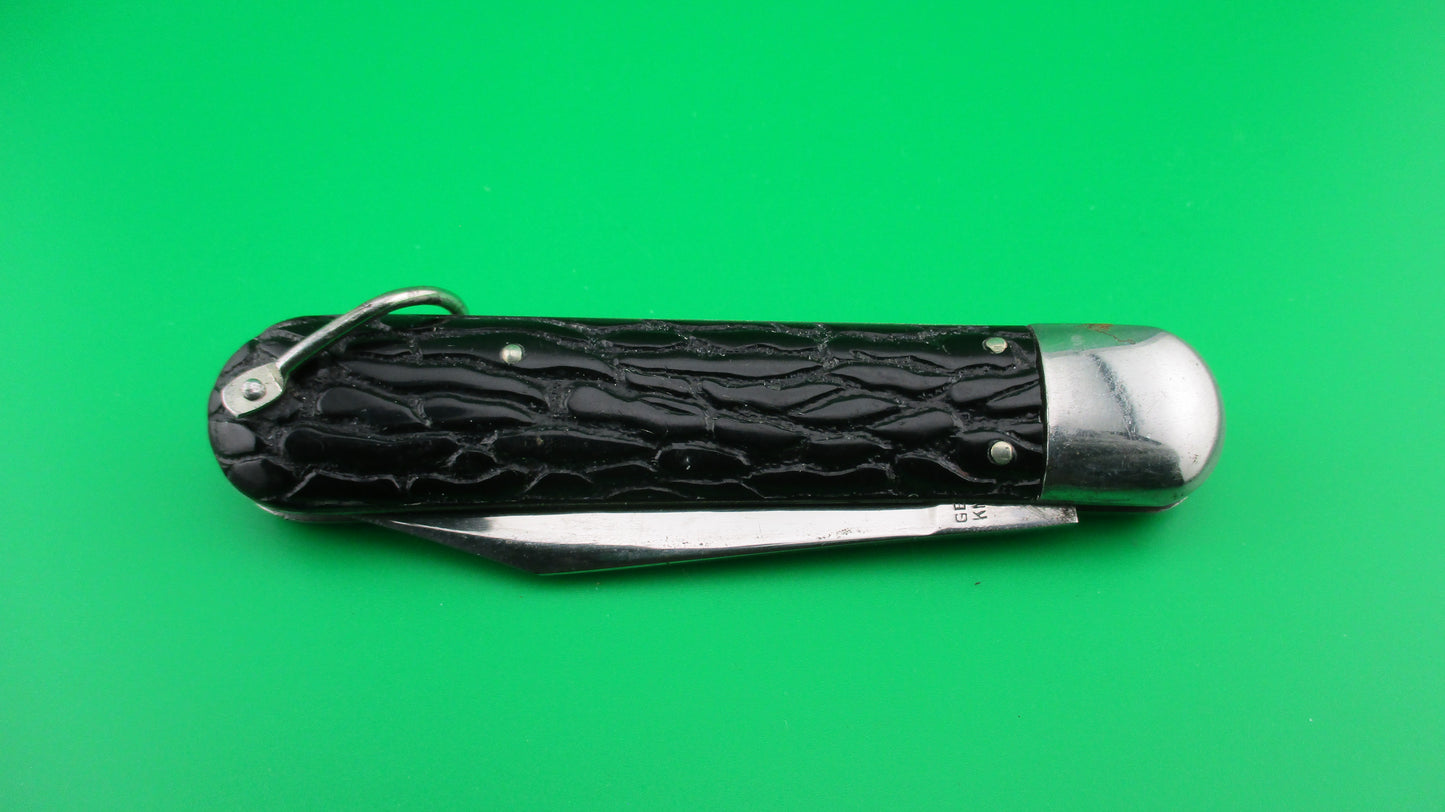 PRESTO M2 Geo Schrade Knife Co Military paratrooper black switchblade knife