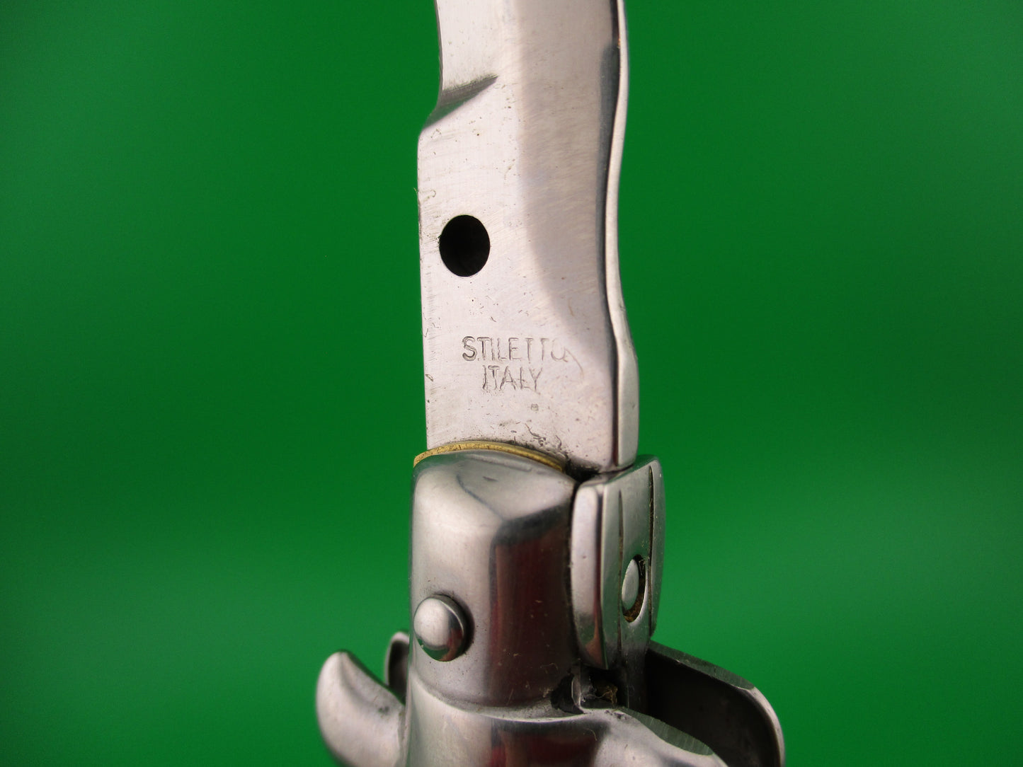STILETTO ITALY 28cm Italian Stiletto Kris Honey & Cream horn automatic knife