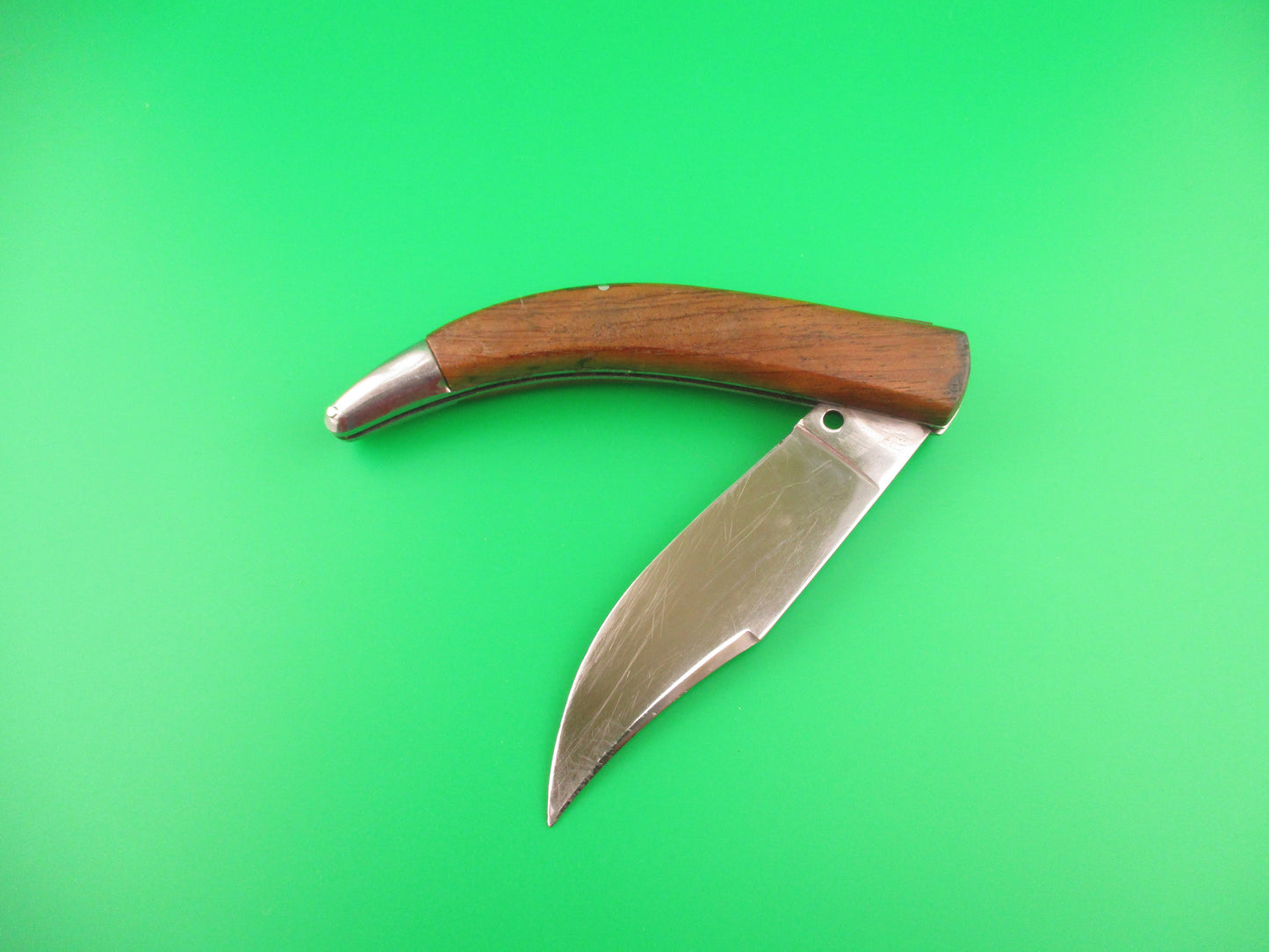 ROSTFREI 22cm Italian Catalana Wood handled vintage automatic knife