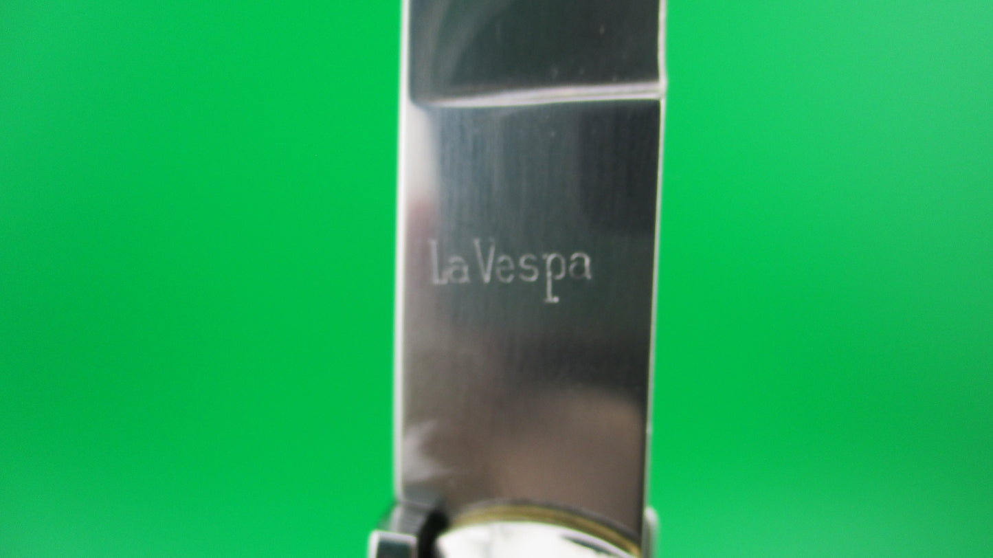 z MADE ITALY LaVespa 23cm Italian Stiletto Swivel bolster vintage switchblade knife