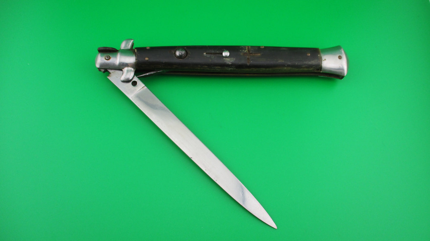MP INOX 33cm Italian Stiletto Swivel bolster automatic knife