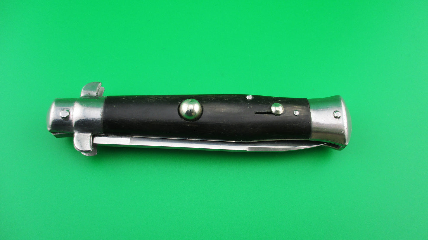INOX 18cm Italian Stiletto Sparrow Wing Wasp Body Vintage automatic BOBC knife