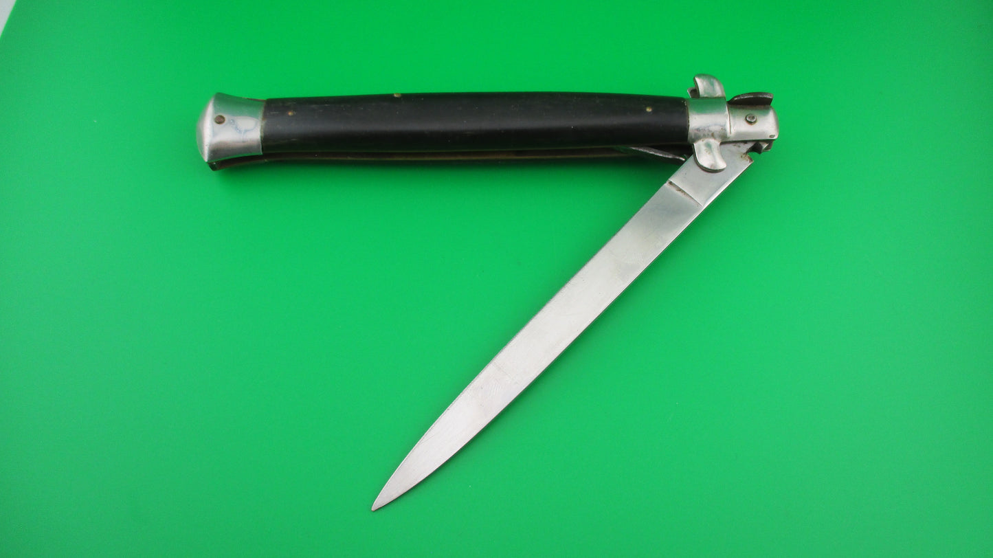 MP INOX 33cm Italian Stiletto Swivel bolster automatic knife