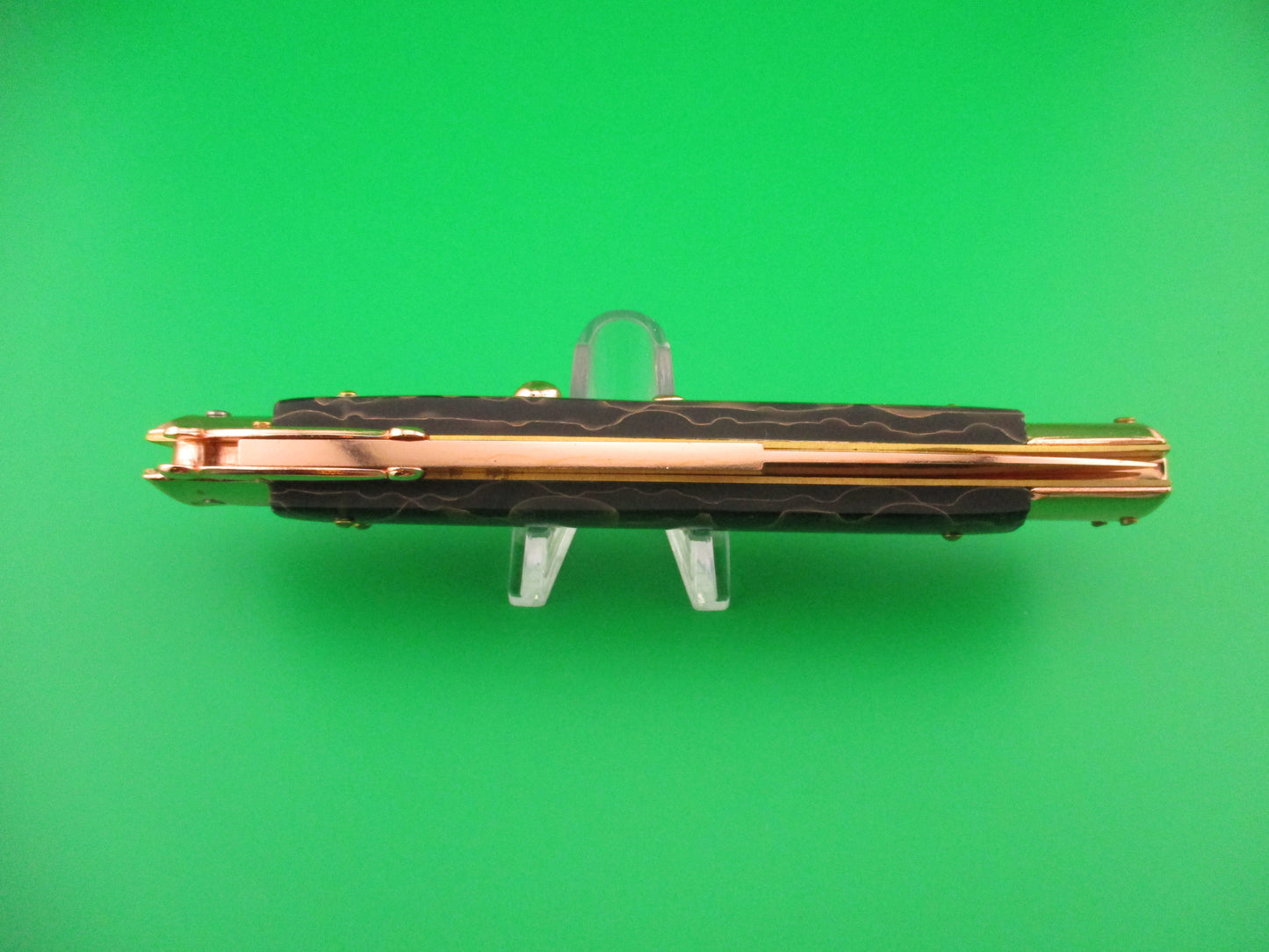 FRANK B ITALY 28cm Italian Swing guard Copper Classic automatic knife