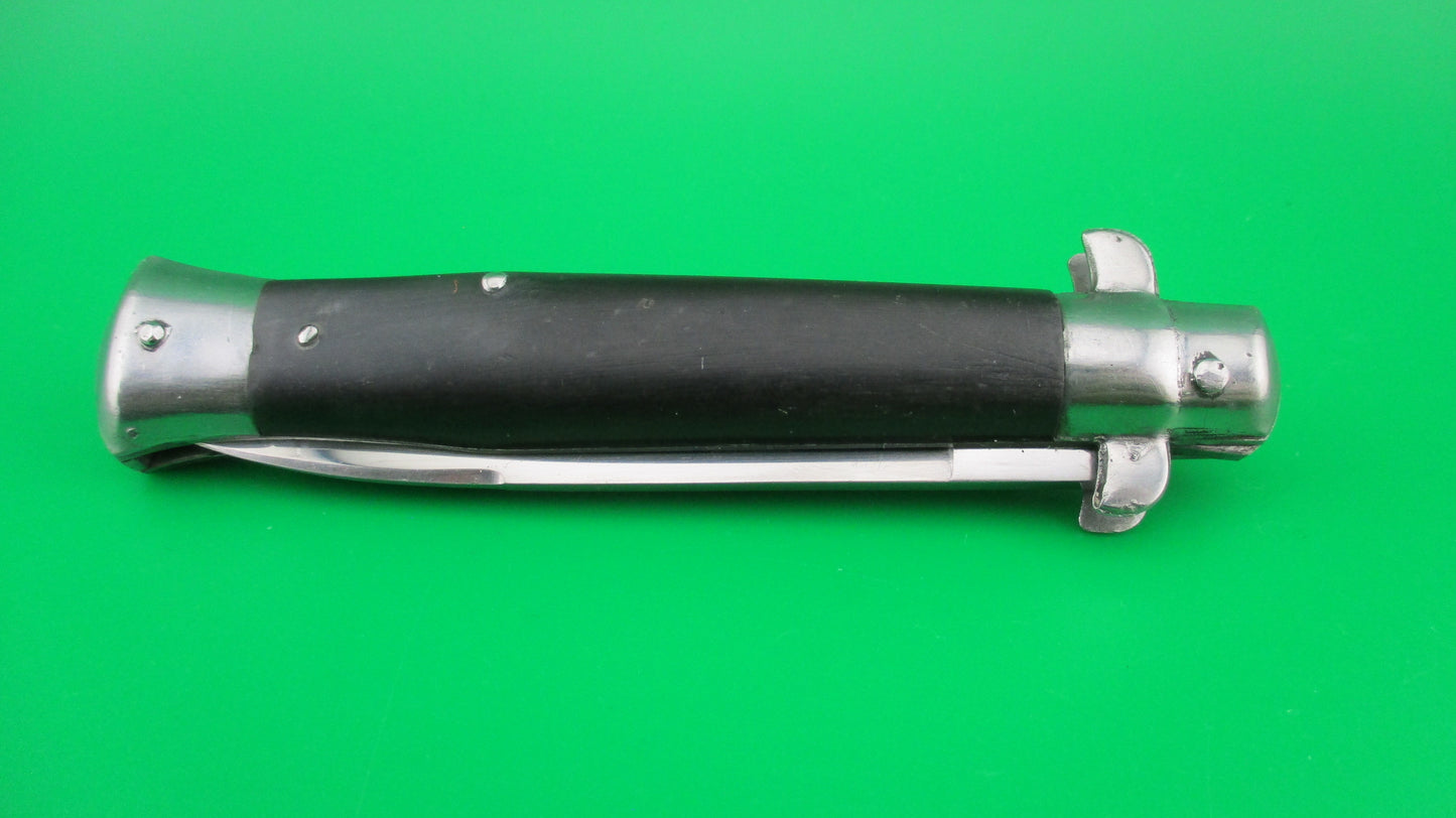 INOX 18cm Italian Stiletto Sparrow Wing Wasp Body Vintage automatic BOBC knife
