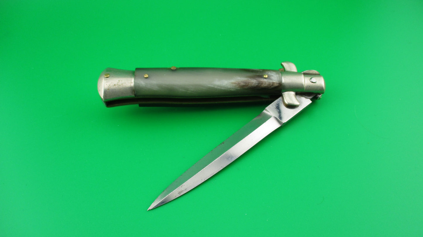 Latama MADE IN ITALY 20cm Italian Picklock Dagger blade 1950s vintage automatic knife