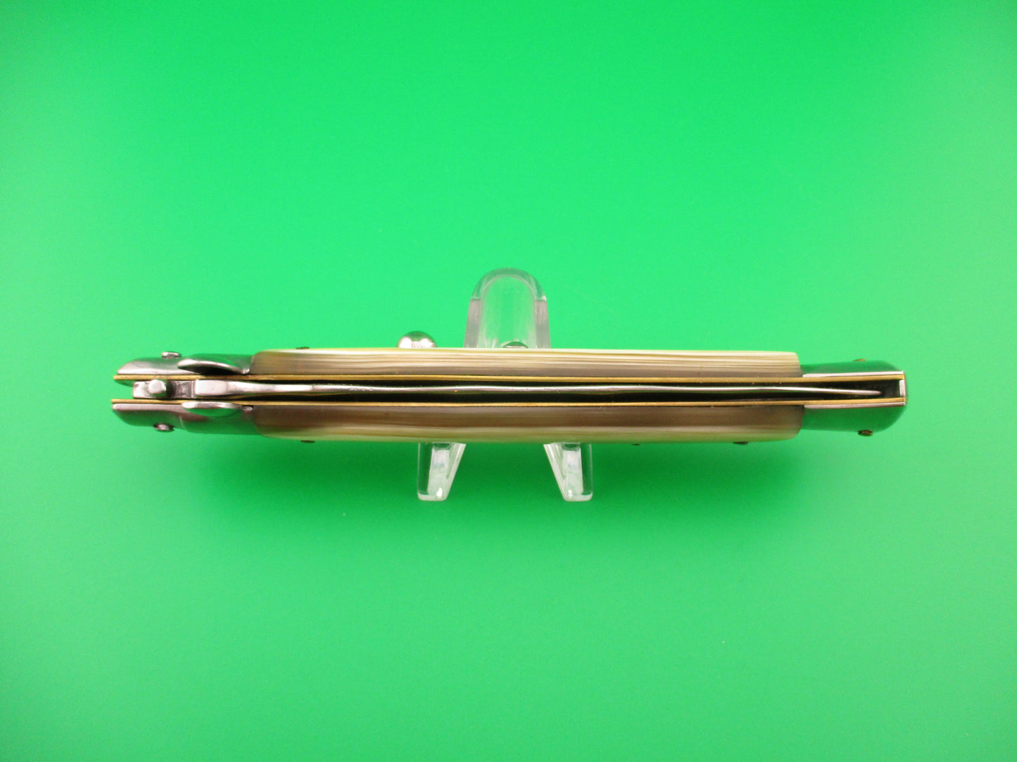 STILETTO ITALY 28cm Italian Stiletto Kris Honey & Cream horn automatic knife