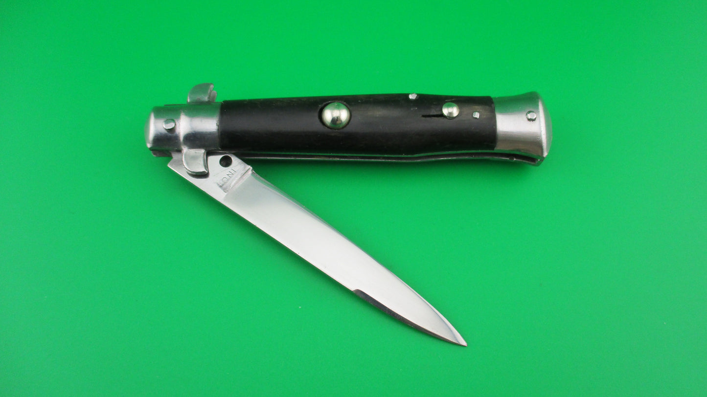 INOX 18cm Italian Stiletto Sparrow Wing Wasp Body Vintage automatic BOBC knife