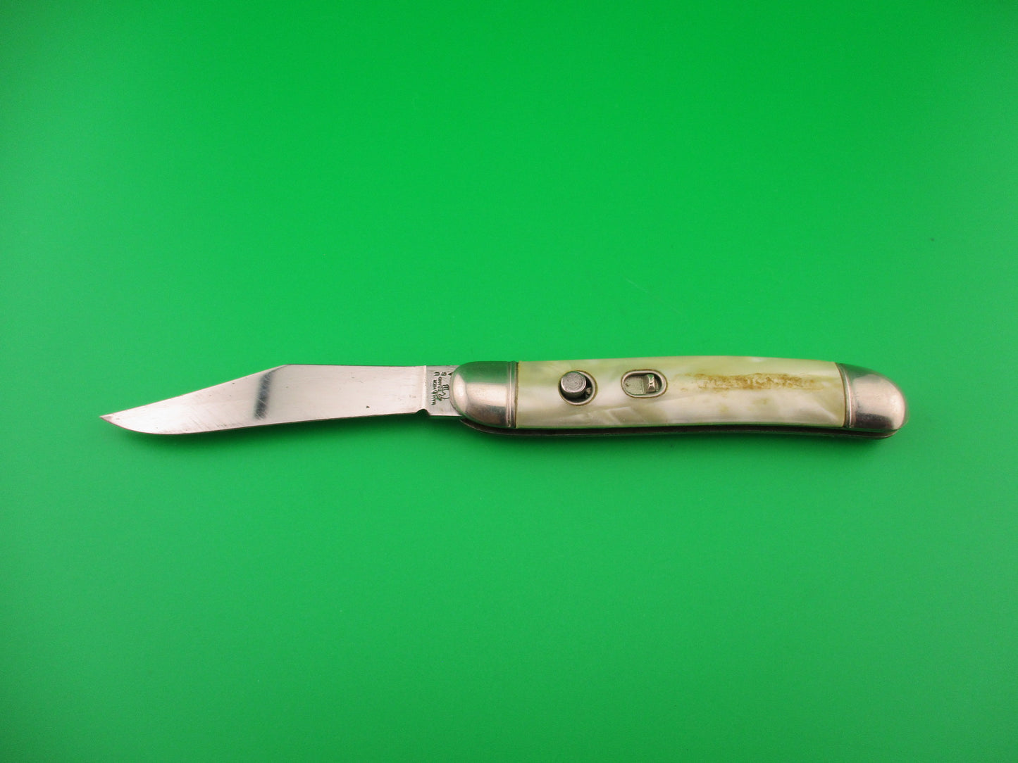 Hammer Brand Imperial Utility Jack Cracked Ice vintage Souvenir switchblade Washington, DC
