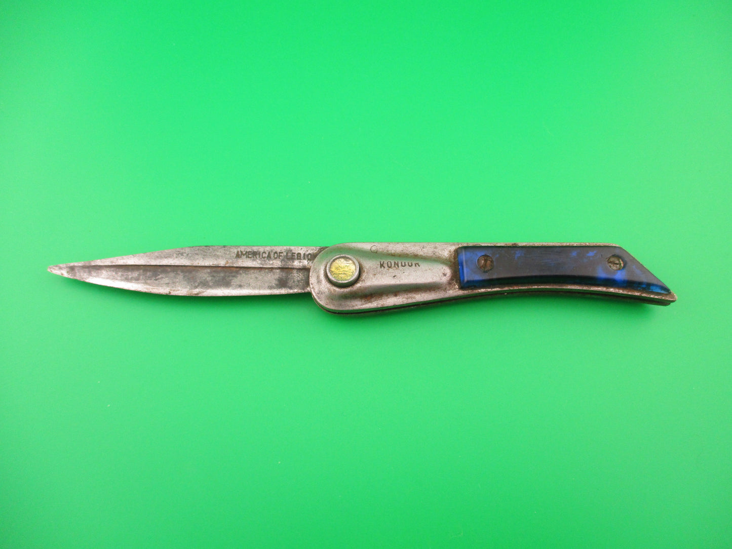 AMERICAN OF LEGION KONDOR SUPER 20cm Russian RPK 1960s Vintage automatic knife