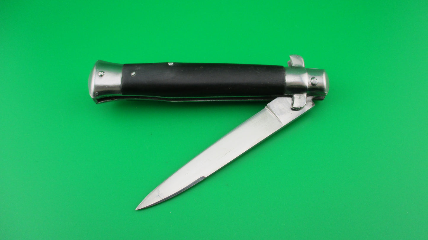 INOX 18cm Italian Stiletto Sparrow Wing Wasp Body Vintage automatic BOBC knife