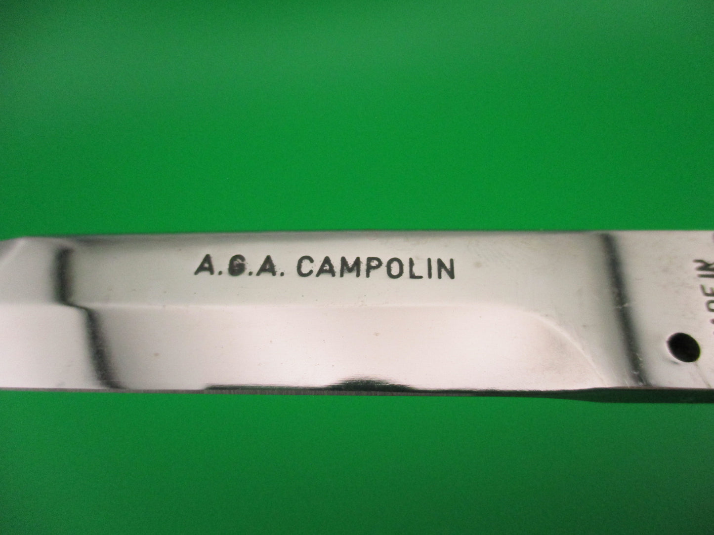 AGA CAMPOLIN 30cm Italian Sicilian Stag Picklock automatic knife