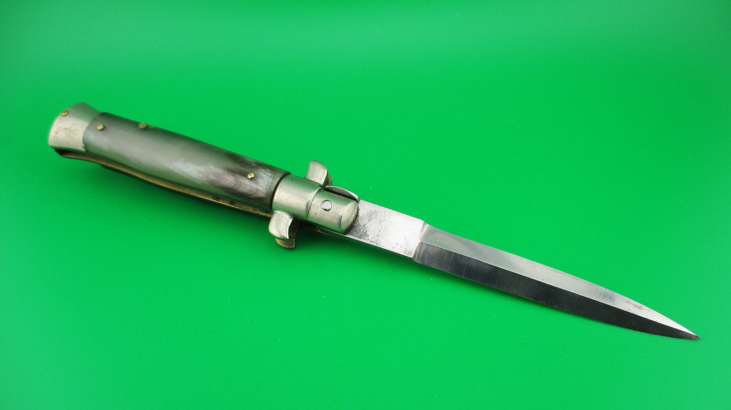 Latama MADE IN ITALY 20cm Italian Picklock Dagger blade 1950s vintage automatic knife