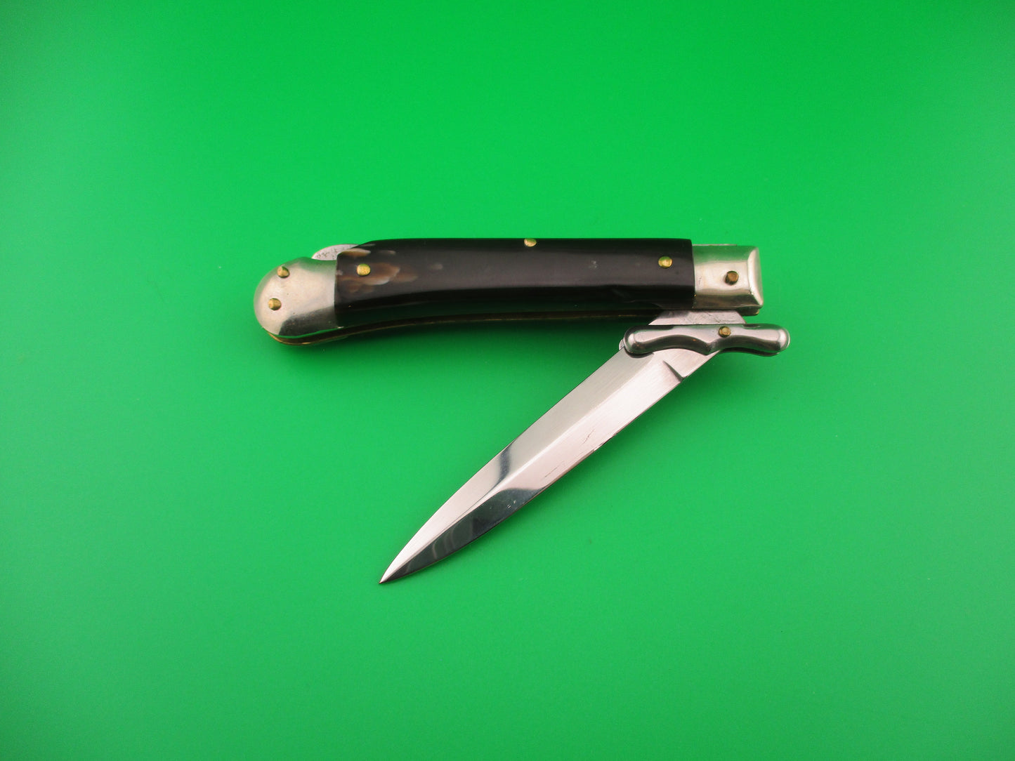 ROSTFREI 19cm Italian MEDICI Swing Guard Dagger lockback vintage automatic knife