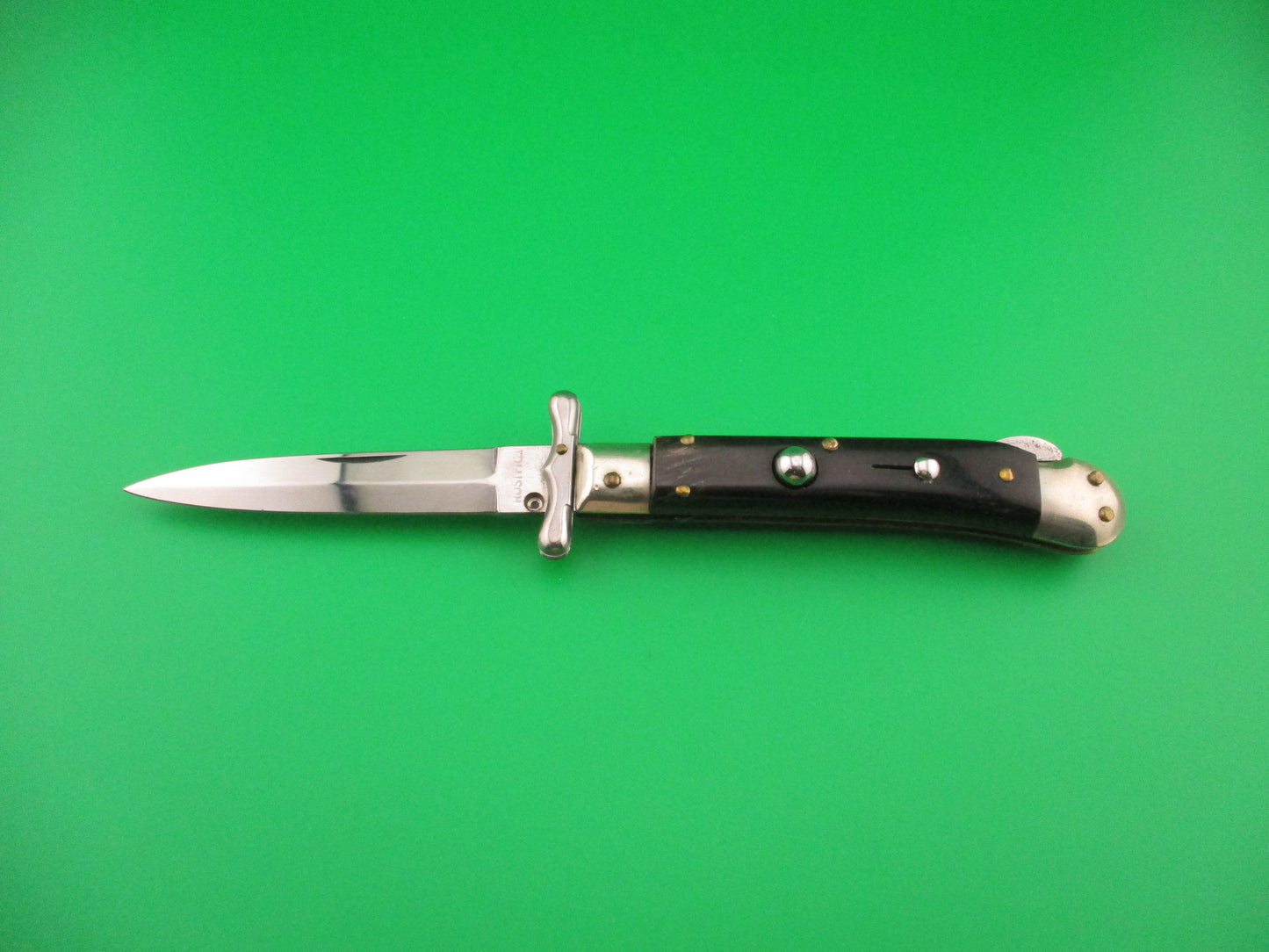 ROSTFREI 19cm Italian MEDICI Swing Guard Dagger lockback vintage automatic knife