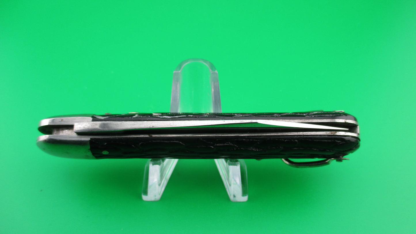 PRESTO M2 Geo Schrade Knife Co Military paratrooper black switchblade knife