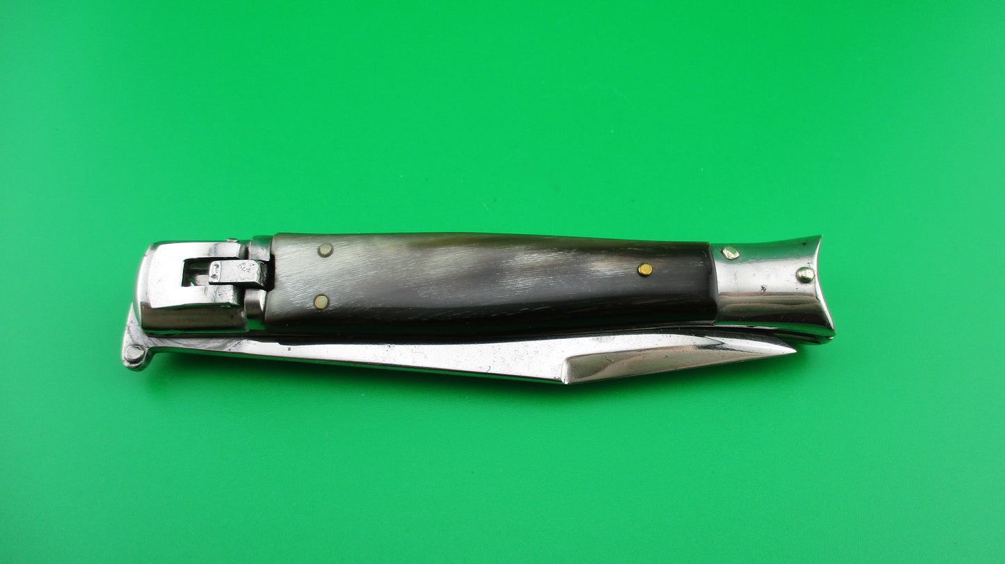 EIG 19cm Italian Fishtail Lever automatic knife