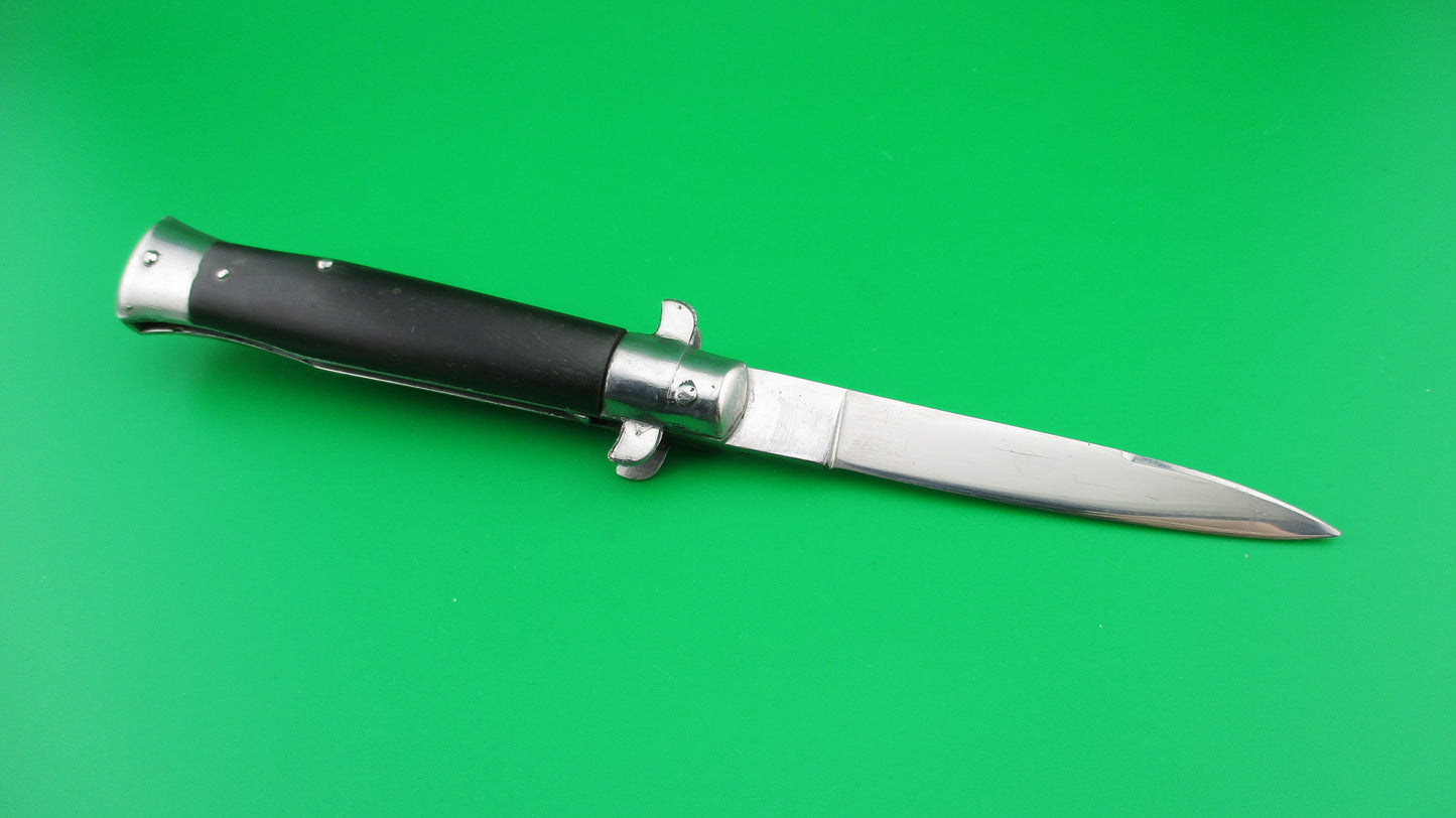 INOX 18cm Italian Stiletto Sparrow Wing Wasp Body Vintage automatic BOBC knife