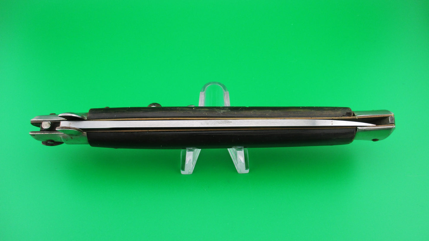MP INOX 33cm Italian Stiletto Swivel bolster automatic knife