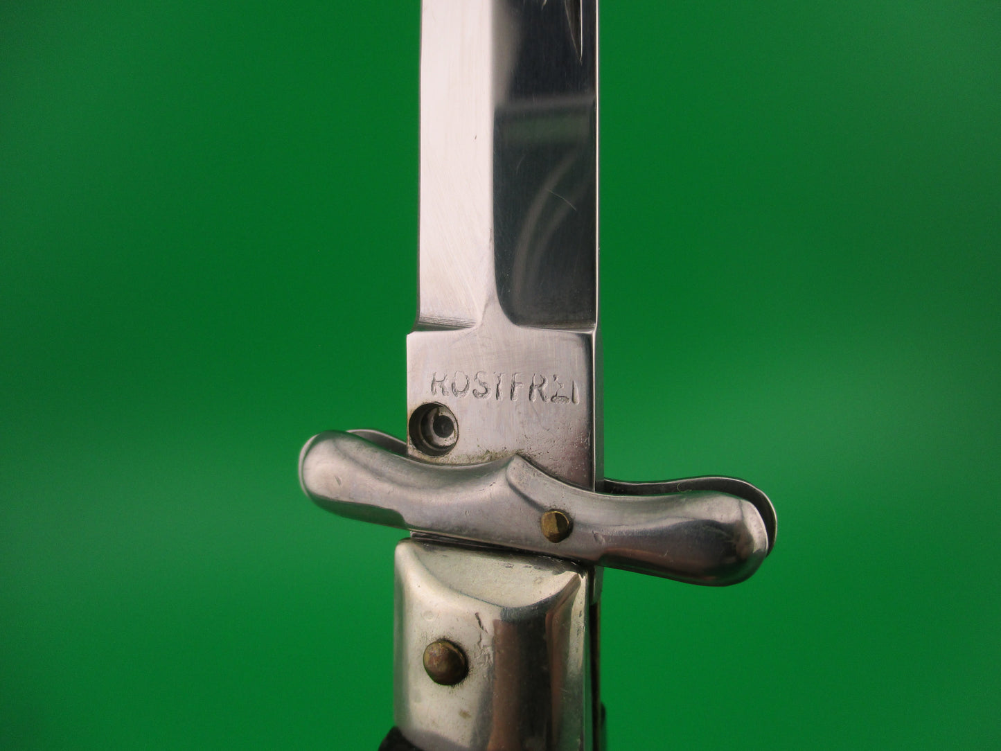 ROSTFREI 19cm Italian MEDICI Swing Guard Dagger lockback vintage automatic knife