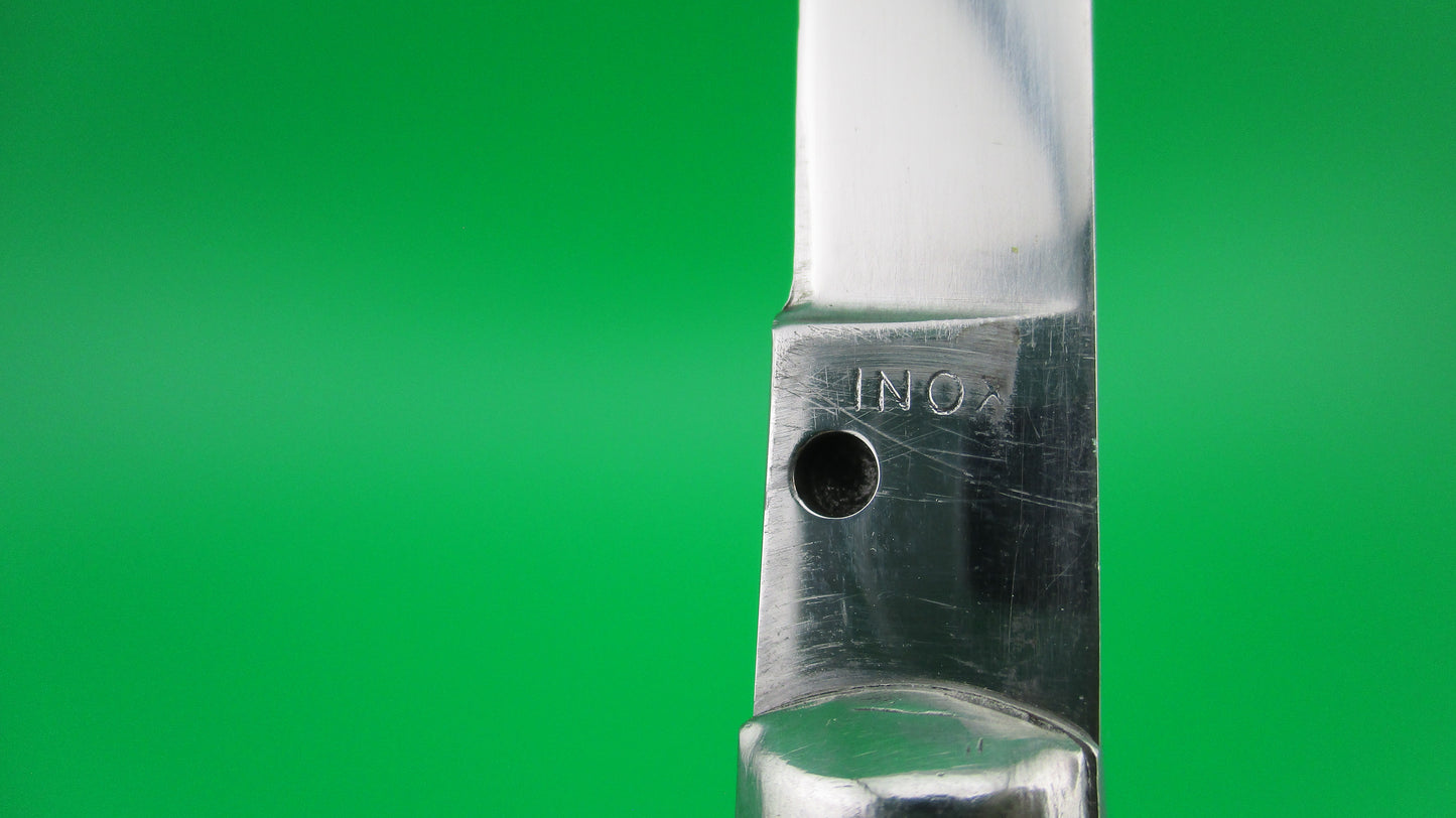 INOX 18cm Italian Stiletto Sparrow Wing Wasp Body Vintage automatic BOBC knife