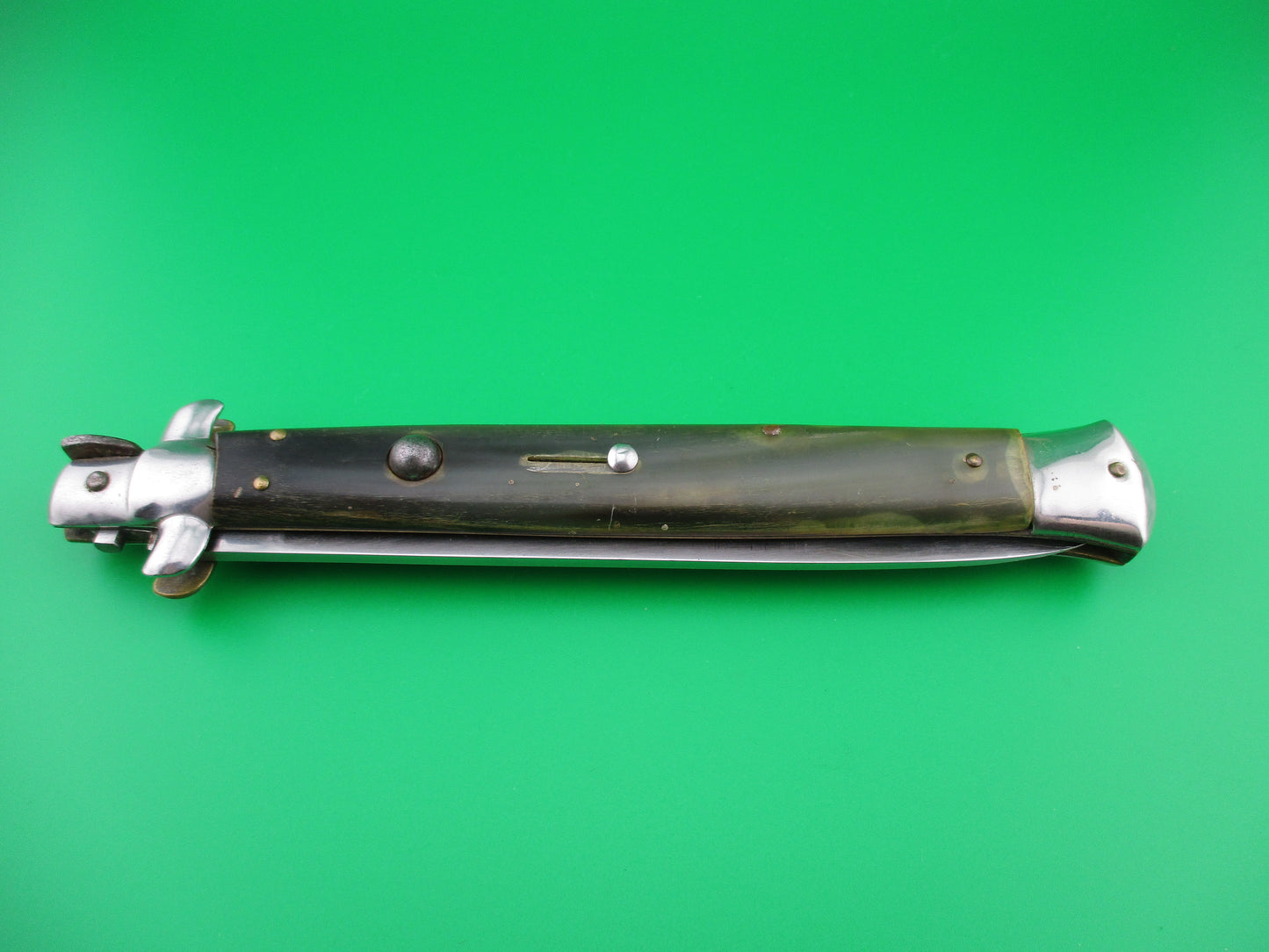 z B Rostfrei 33cm Italian Vintage swivel bolster stiletto automatic knife