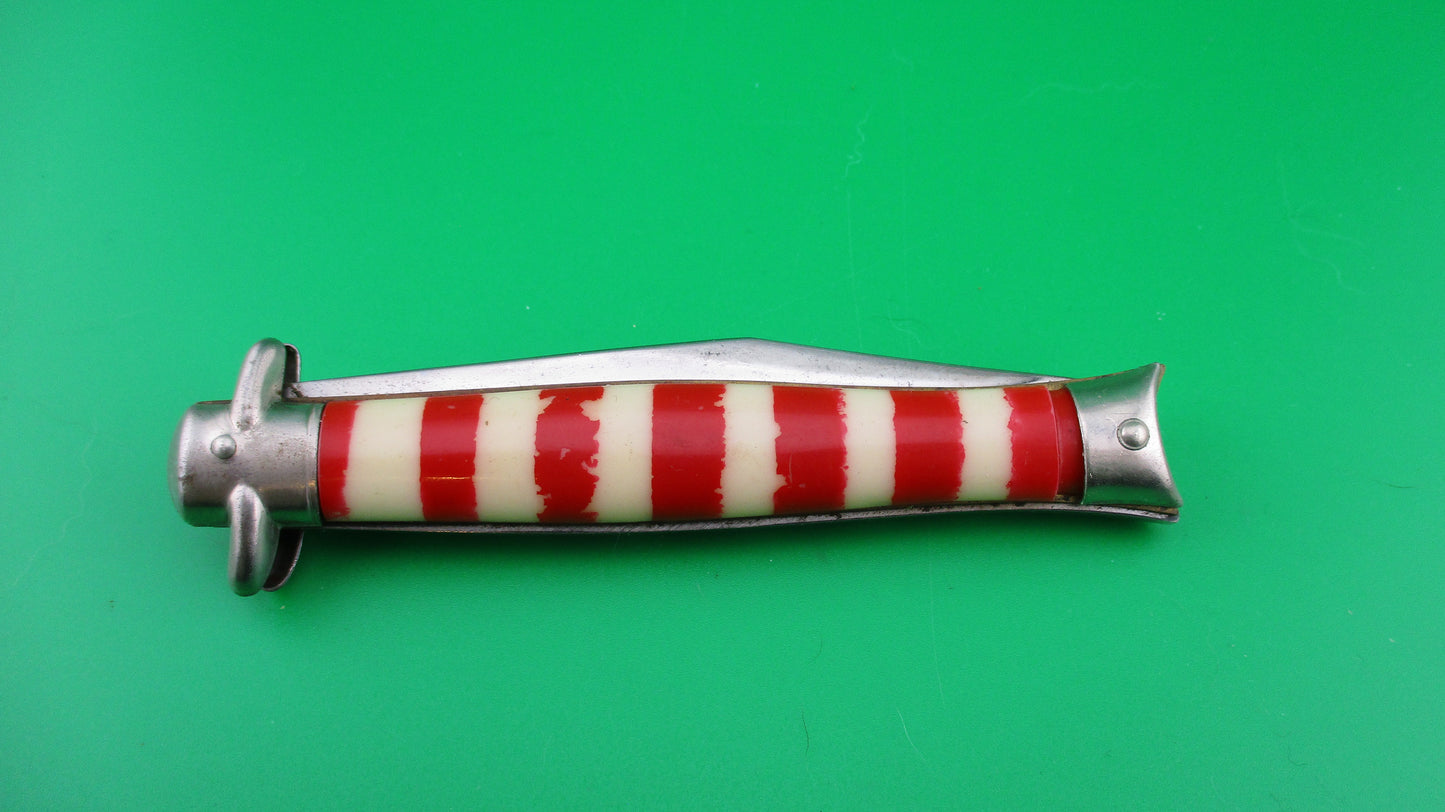z Colonial SHUR-SNAP Early Barbershop bowtie switchblade knife