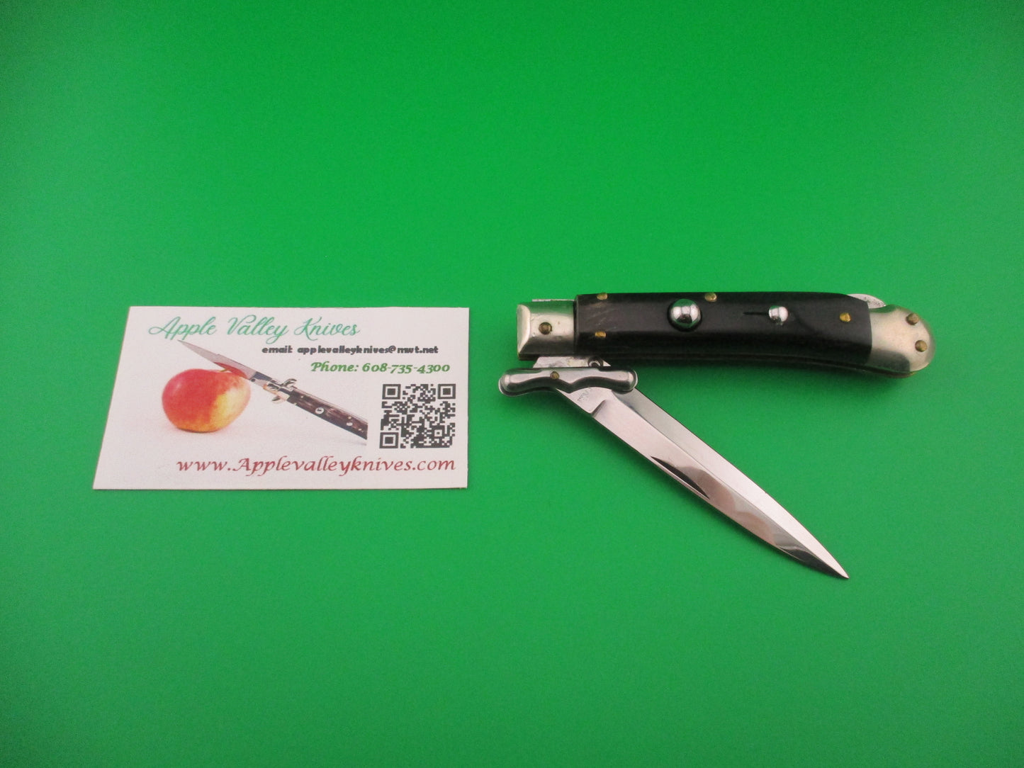 ROSTFREI 19cm Italian MEDICI Swing Guard Dagger lockback vintage automatic knife