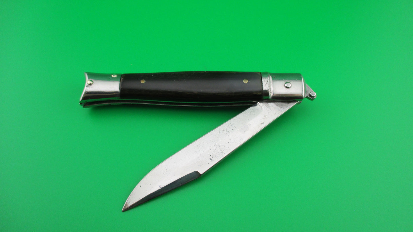 EIG 19cm Italian Fishtail Lever automatic knife
