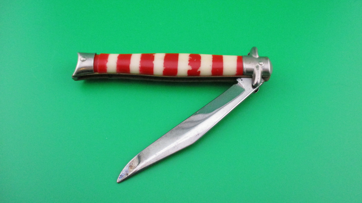 z Colonial SHUR-SNAP Early Barbershop bowtie switchblade knife