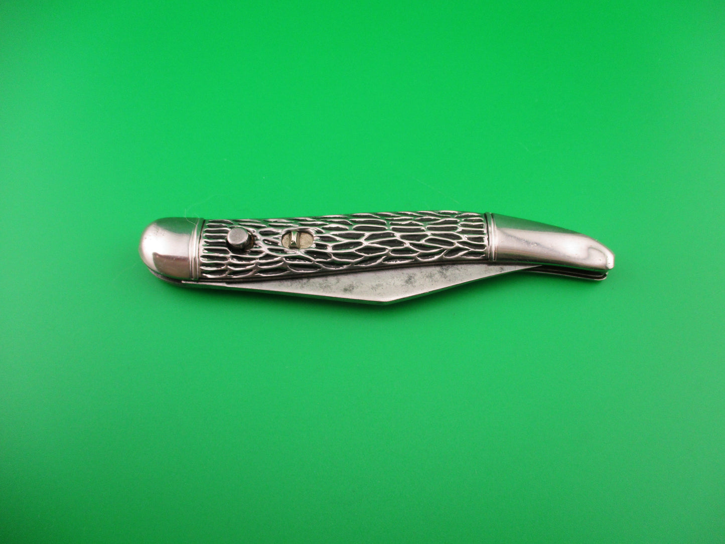 Hammer Brand Imperial JM99PB Toothpick Black Imitation jigged bone switchblade