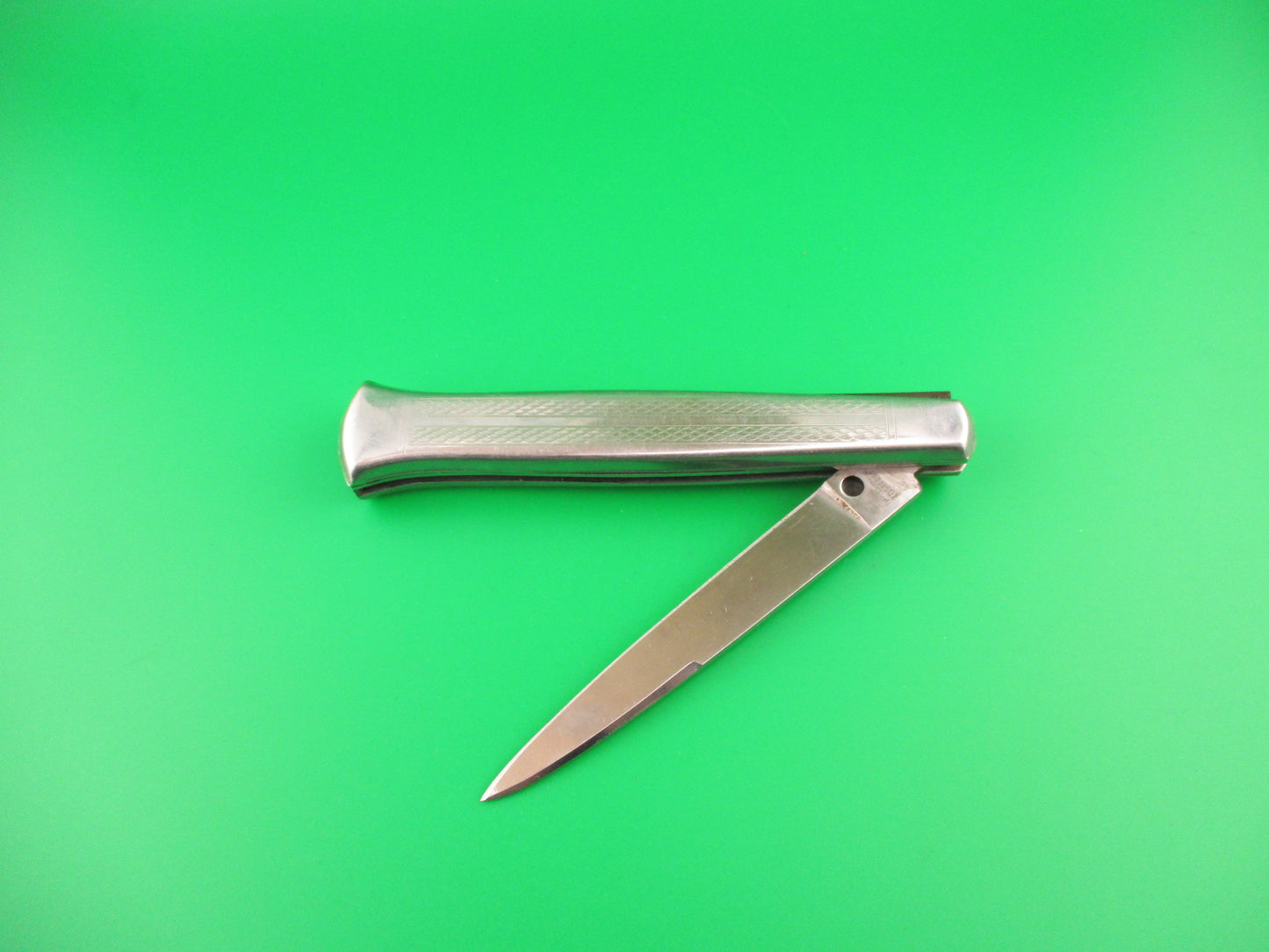 C JUL HERBERTZ PATENT IMPORT 22cm Italian fishtail all metal automatic knife